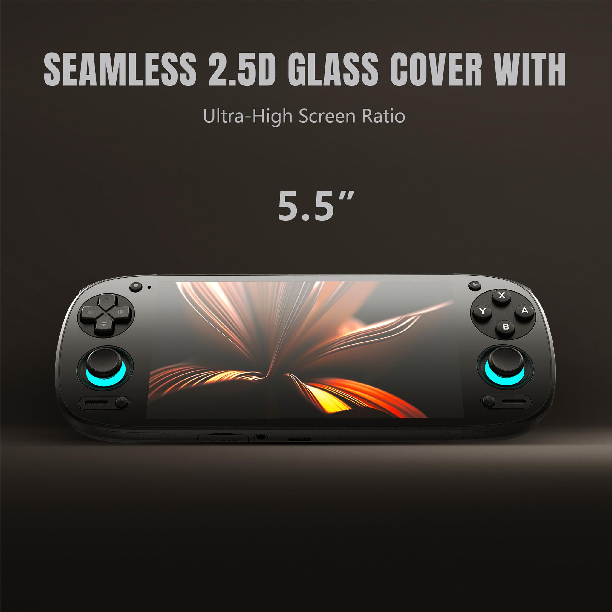 Retroid Pocket 5 Retro Handheld Game Console, 8+256g, 5.5-inch Touchscreen 1080p Portable Android Gaming Handheld with Adreno 650 GPU & WiFi 6/BT5.1, Snapdragon 865 Processor, Android 13