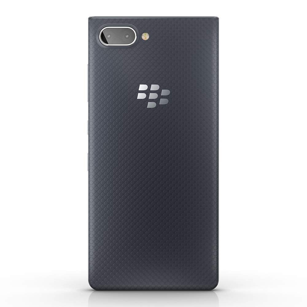 BlackBerry KEY2 LE (BBE-100-4) 64GB, Dual SIM, Dual 13MP+5MP Camera, 4GB RAM, GSM Unlocked International Model, No Warranty (Slate)