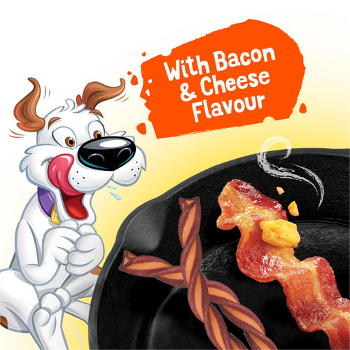 Beggin' Dog Treats, Chew-rific Bacon and Cheese