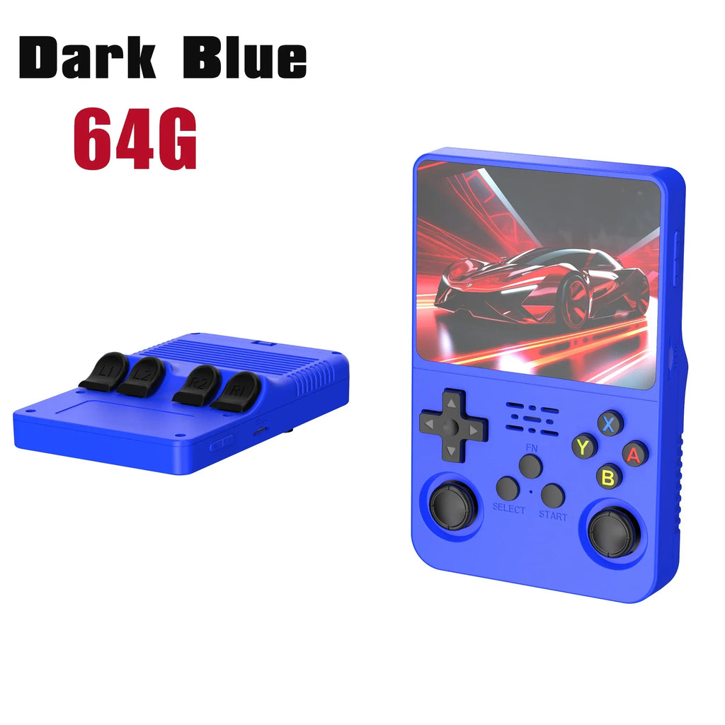 BOYHOM 256G Open Source R36S Retro Game Console - 3.5" IPS Portable Linux ARKOS Handheld | Best Gaming Gift (64G/128G Options)