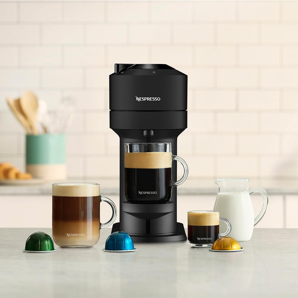 Nespresso Vertuo Next Single Serve Coffee and Espresso Machine by De'Longhi