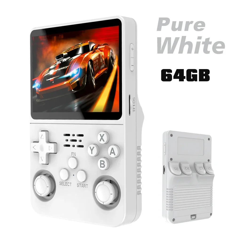 BOYHOM 256G Open Source R36S Retro Game Console - 3.5" IPS Portable Linux ARKOS Handheld | Best Gaming Gift (64G/128G Options)