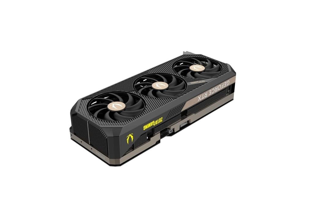 ZOTAC Gaming GeForce RTX 5090 Solid 32 GB GDDR7 GPU-IceStorm 3.0 Advanced Cooling, 34% Larger Vapor Chamber, BladeLink Fans, Reinforced Metal Mid-Frame, Dual BIOS, Bundle with Dockztorm