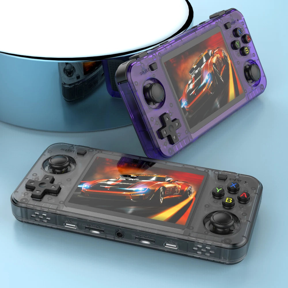 New R36H Retro Handheld Game Console Open Source Portable Pocket Video Player 64GB 128GB 3.5 Inch Kids Gift Christmas gift