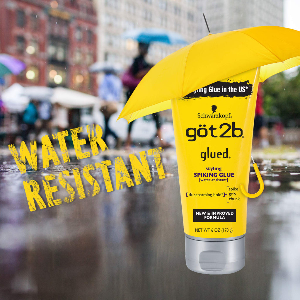 Got2b Styling Spiking Hair Glue, 6 Ounce, 3 Count