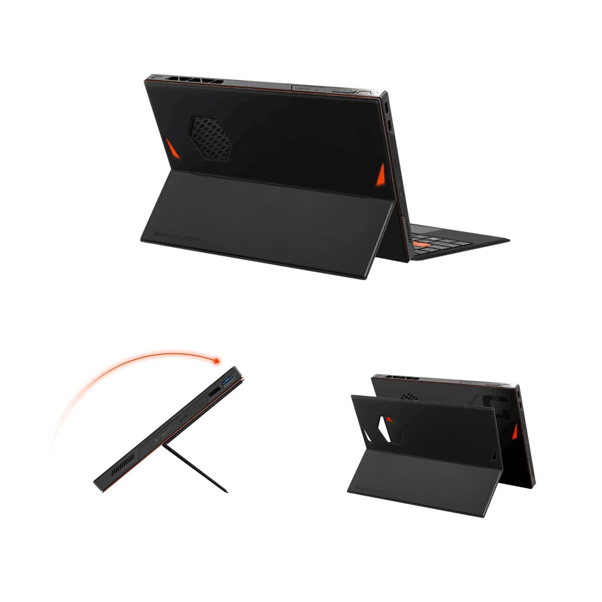 ONE XPLAYER X1 Handheld PC with AMD Ryzen 8840U, 10.95" 120Hz 2k Touchscreen, 32GB RAM 2TB SSD