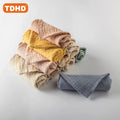 TDHD 5PC Baby Towel New Born Items Stuff Muslin Squares Infant Newborn Hand Bath Shower Face Towels Soft Cotton Gauze