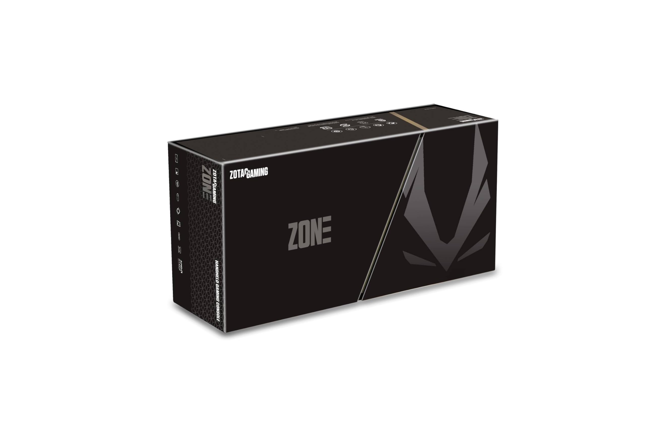 ZOTAC Gaming Zone Gaming Console,Handheld,AMD 8840U,AMOLED,16GB LPDDR5X,512GB M.2 SSD,2X USB4,WIN11 Home,Universal Plug
