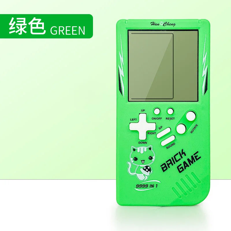 Mini Portable Retro Handheld Console Children Classic Pocket Nostalgic Play BRICK Game Machine Educational Toys Puzzle Game