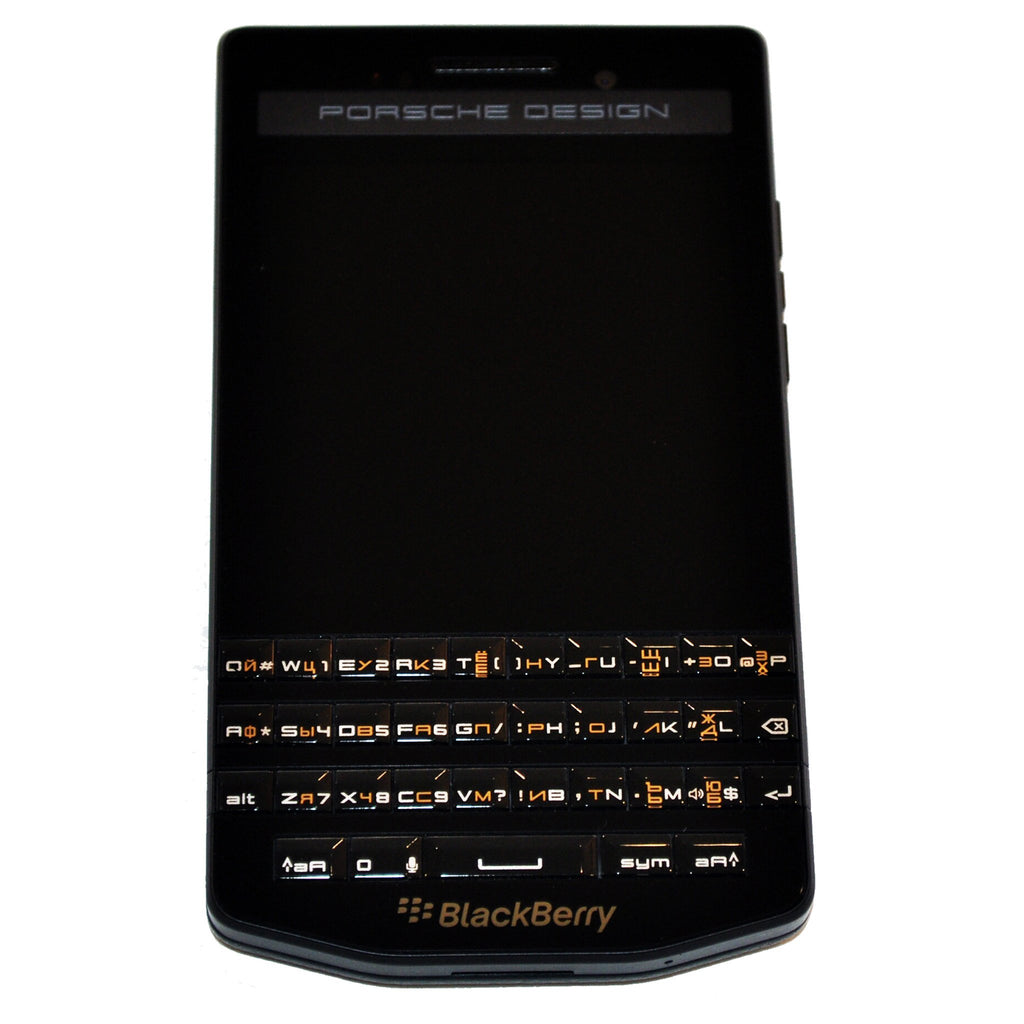 BlackBerry Porsche Design P'9983 RHB121LW 64GB with English QWERTY + Cyrillic Keyboard - International Version with No Warranty (Carbon Fiber)