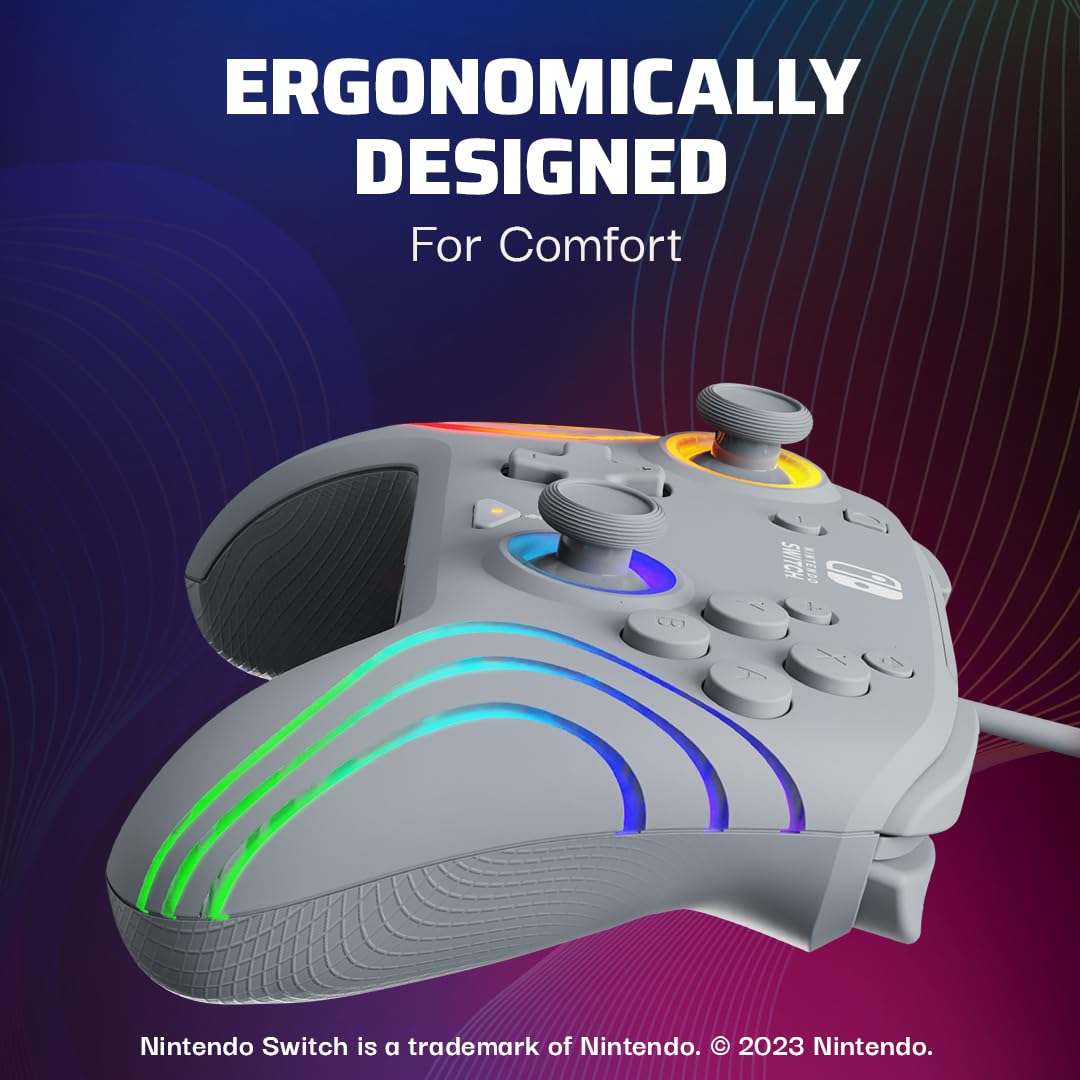 PDP Afterglow Wave Wireless Pro Controller for Nintendo Switch