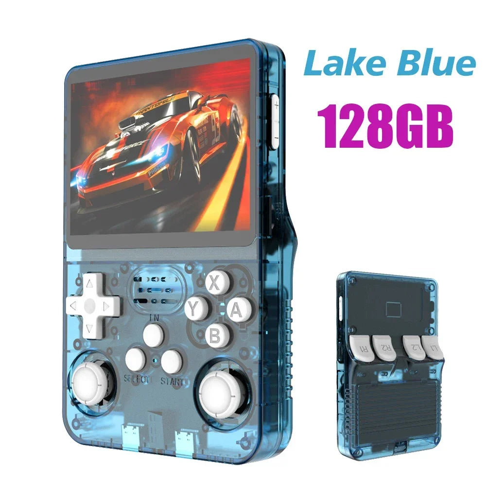 BOYHOM 256G Open Source R36S Retro Game Console - 3.5" IPS Portable Linux ARKOS Handheld | Best Gaming Gift (64G/128G Options)
