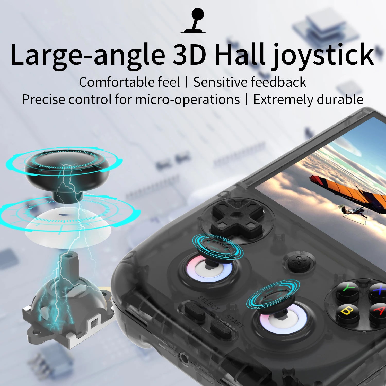 Anbernic RG406V Handheld Game Console RG 406V 4-inch IPS Multi-touch Screen Retro Game Console 128G UFS2.2 Android 13 5500mAh