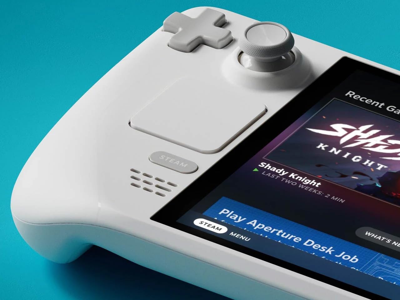 Steam Deck Limited Edition 1TB OLED White Handheld Console with Exclusive Carry Case and Microfiber Cleaning Cloth - Special UK Edition Console Region Free Hardware with USA Plug Video Game Console
