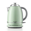 BUYDEEM K640 Stainless Steel Electric Tea Kettle with Auto Shut-Off and Boil Dry Protection, 1.7 Liter Cordless Hot Water Boiler with Swivel Base, 1440W