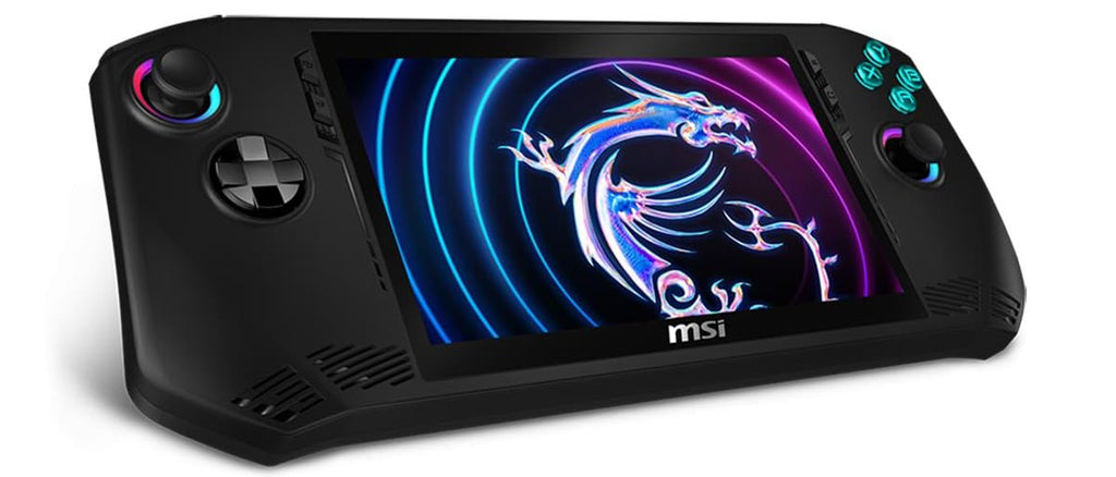 MSI Claw AI Powered Handheld Gaming Device 7" 120 Hz Touch WVA FHD Display (Intel Ultra 5-135H, 16GB LPDDR5, 1TB SSD, FP Reader, Thunderbolt 4, WiFi 7, Micro SD Reader, Win11Pro) w/Dockztorm Hub