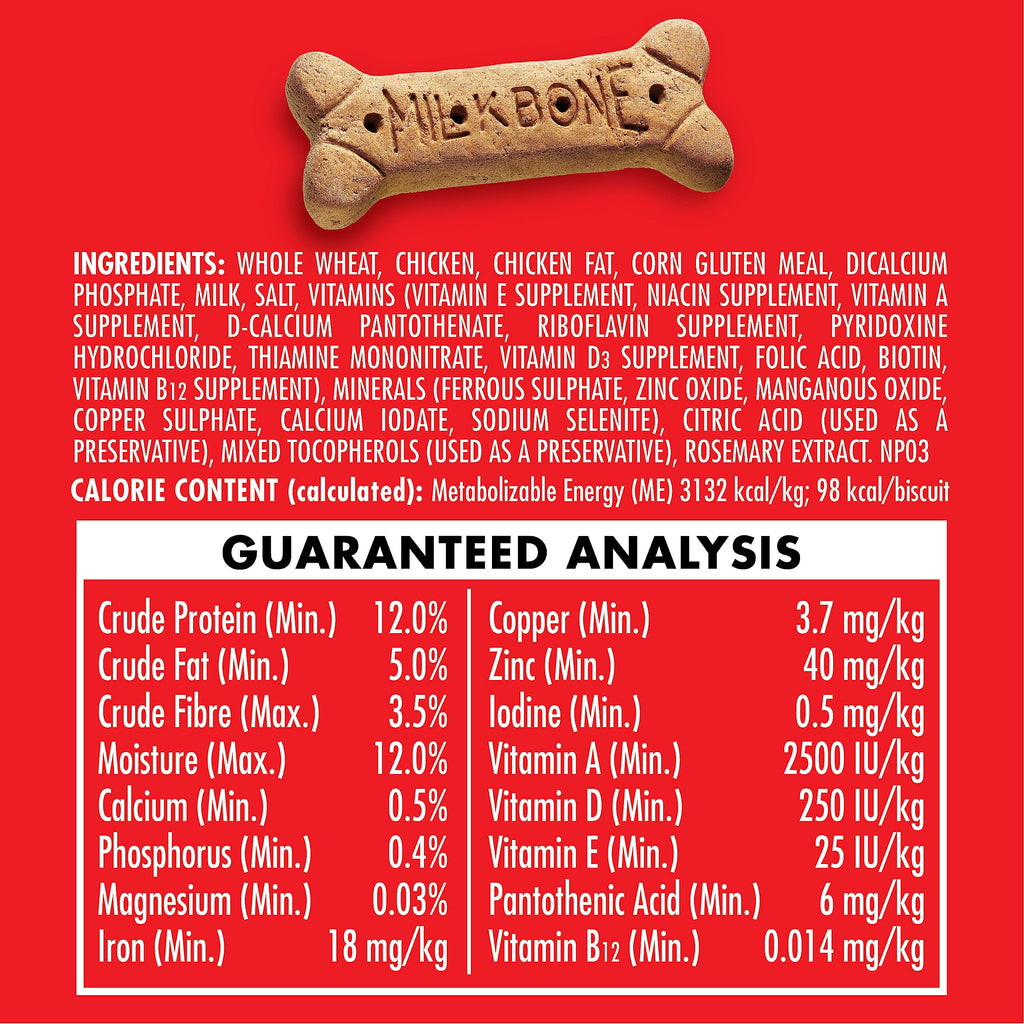 Milk-Bone Original Dog Biscuits Large Sized Dog Treats