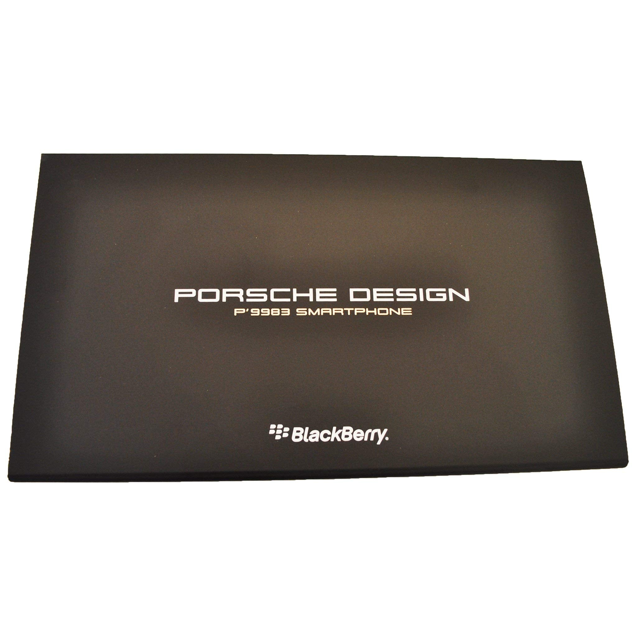 BlackBerry Porsche Design P'9983 RHB121LW 64GB with English QWERTY + Cyrillic Keyboard - International Version with No Warranty (Carbon Fiber)