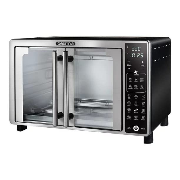 Gourmia Digital Oven with Air Fryer 24 Liters Stainless Steel