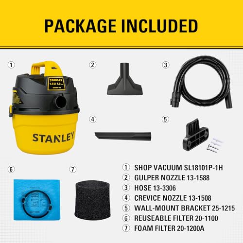 Stanley 4 hp Wet/Dry Vacuum