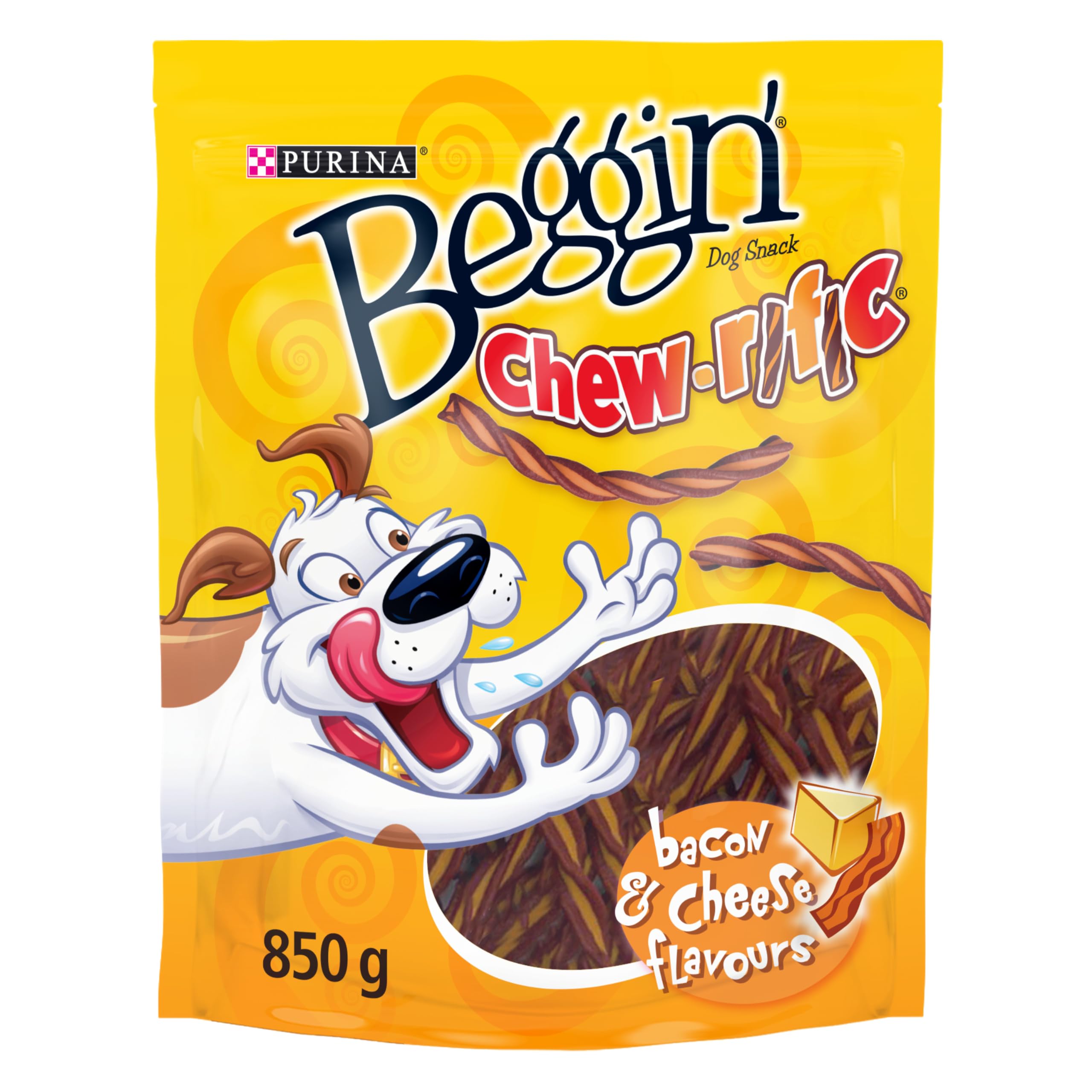 Beggin' Dog Treats, Chew-rific Bacon and Cheese