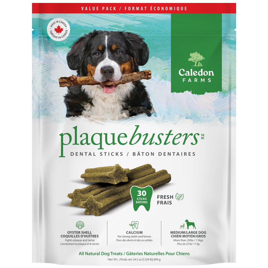 Caledon Farms Plaque Busters Fresh - Value Pack 24.5oz