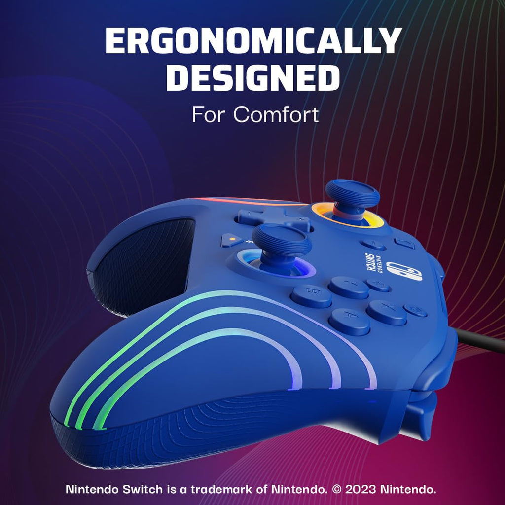 PDP Afterglow Wave Wireless Pro Controller for Nintendo Switch