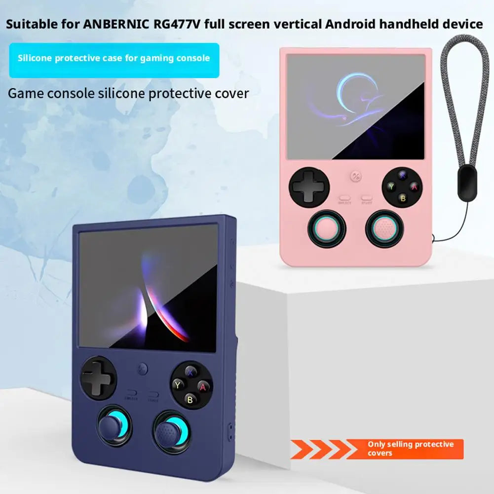 For ANBERNIC RG477V Silicone Protective Case A Retro Handheld Gaming Console Protective Case Soft Protective Silicone Case 2026