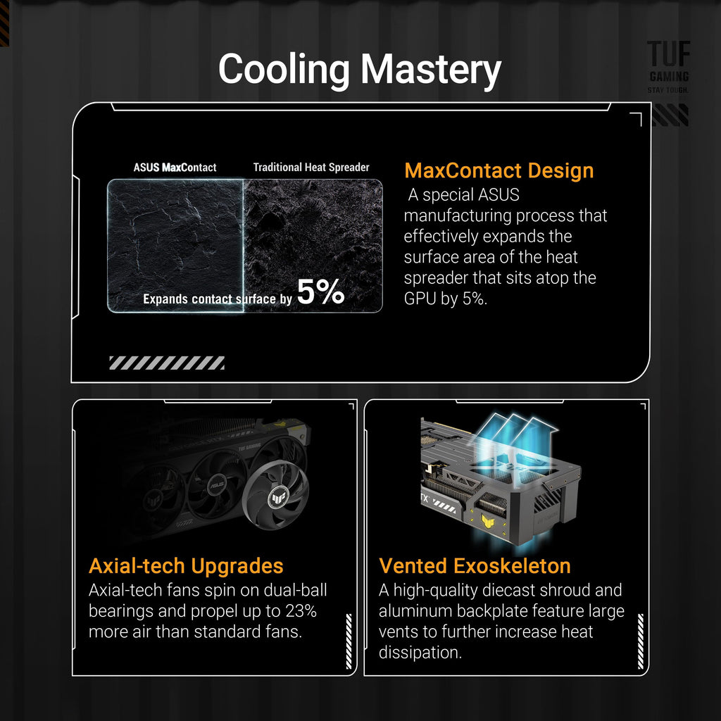 ASUS ROG Astral GeForce RTX™ 5090 OC Edition Gaming Graphics Card (PCIe® 5.0, 32GB GDDR7, HDMI®/DP 2.1, 3.8-Slot, 4-Fan Design, Axial-tech Fans, Patented Vapor Chamber, Phase-Change GPU Thermal pad)