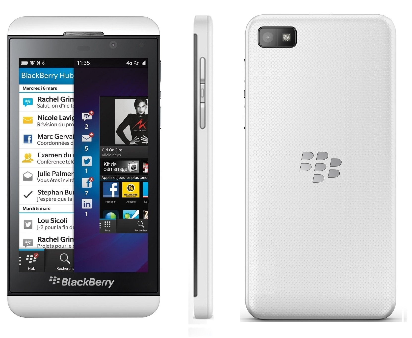 Blackberry Z10 Unlocked 16 GB World Phone, Black