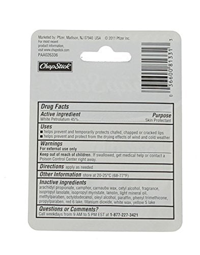 ChapStick Classic, Triple Pack,Original 3 ea by Chapstick