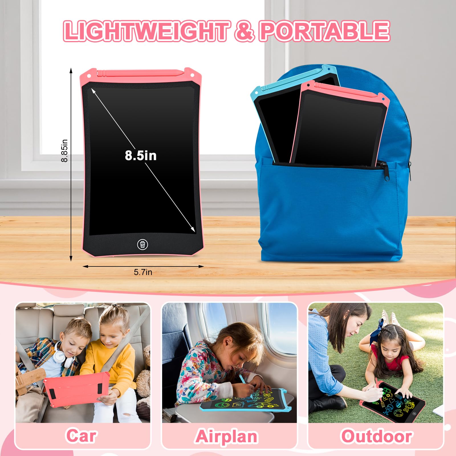 cimetech LCD Wirting Tablet Doodle Board for Kids Toys