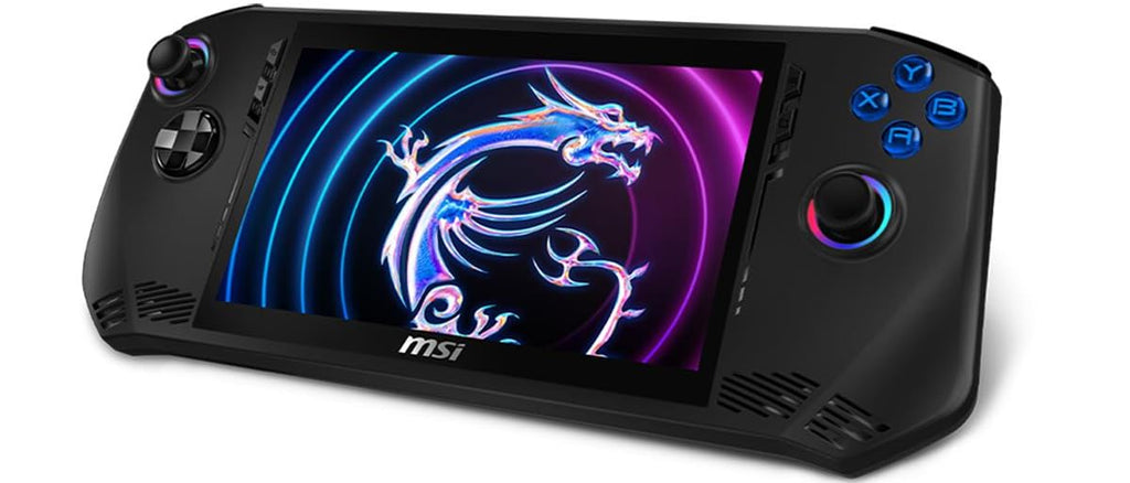 MSI Claw AI Powered Handheld Gaming Device 7" 120 Hz Touch WVA FHD Display (Intel Ultra 5-135H, 16GB LPDDR5, 1TB SSD, FP Reader, Thunderbolt 4, WiFi 7, Micro SD Reader, Win11Pro) w/Dockztorm Hub