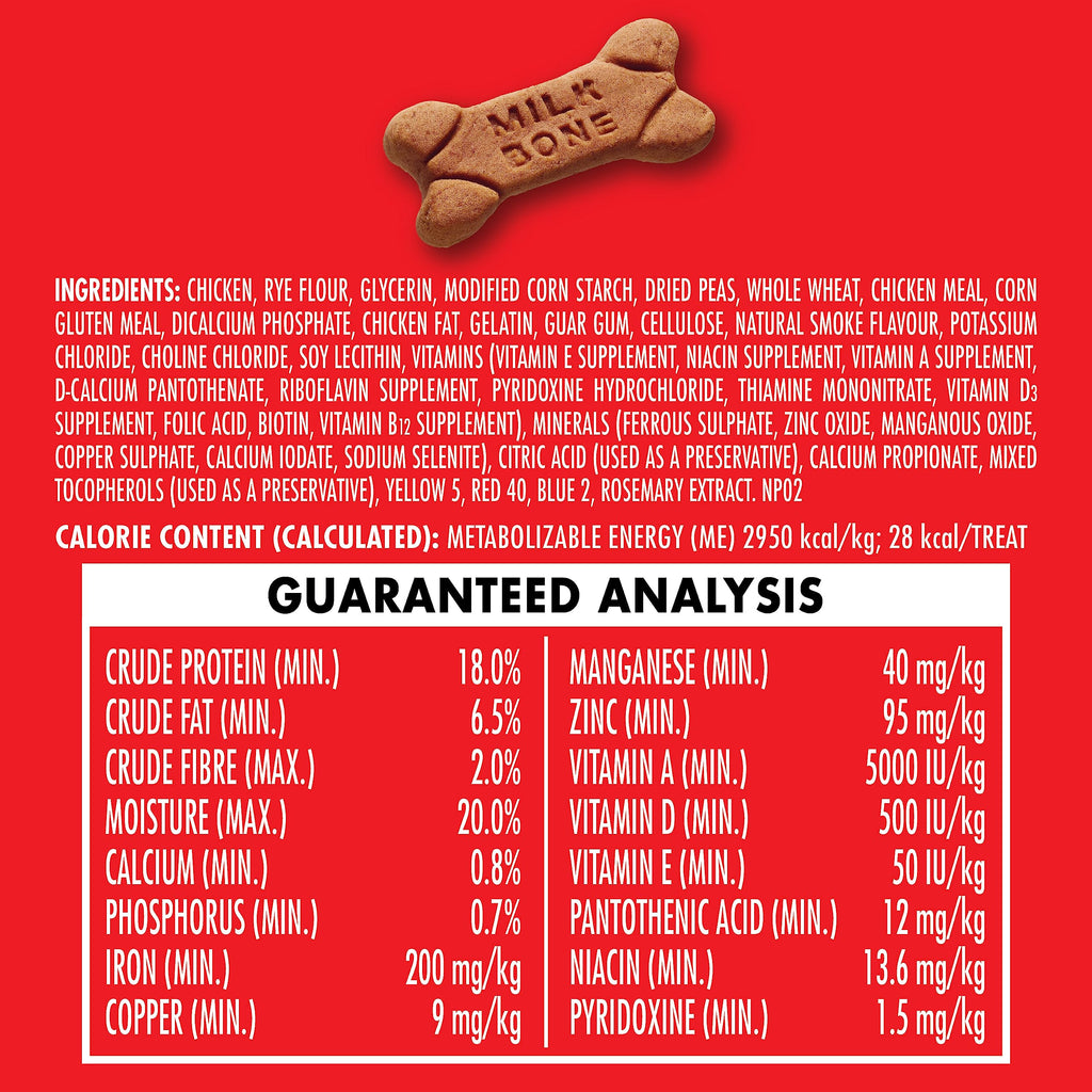 Milk-Bone Soft & Chewy Dog Treats, Tender Oven Baked Snacks Made with Tasty Wholesome Ingredients