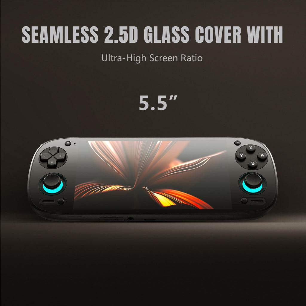 Retroid Pocket 5 Retro Handheld Game Console, 8+256g, 5.5-inch Touchscreen 1080p Portable Android Gaming Handheld with Adreno 650 GPU & WiFi 6/BT5.1, Snapdragon 865 Processor, Android 13