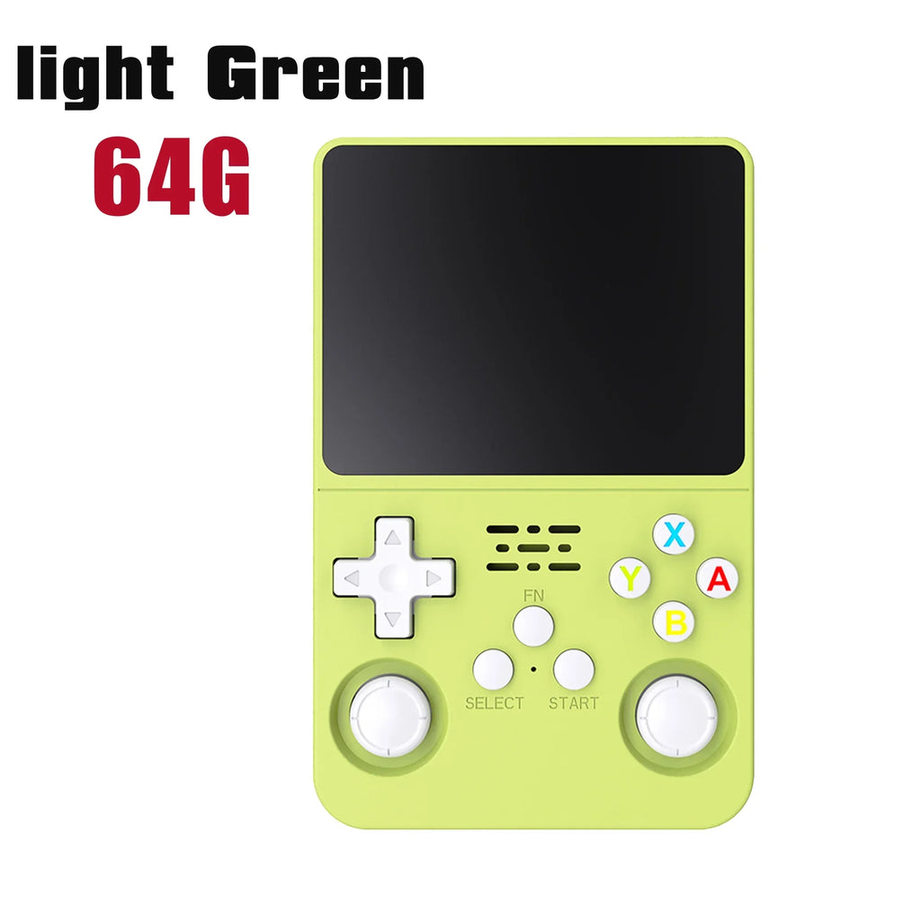 BOYHOM 256G Open Source R36S Retro Game Console - 3.5" IPS Portable Linux ARKOS Handheld | Best Gaming Gift (64G/128G Options)