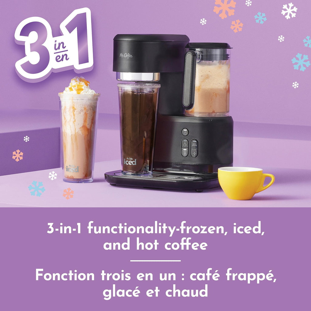 Mr. Coffee Single-Serve 3-in-1 Iced and Hot Coffee and Tea Maker
