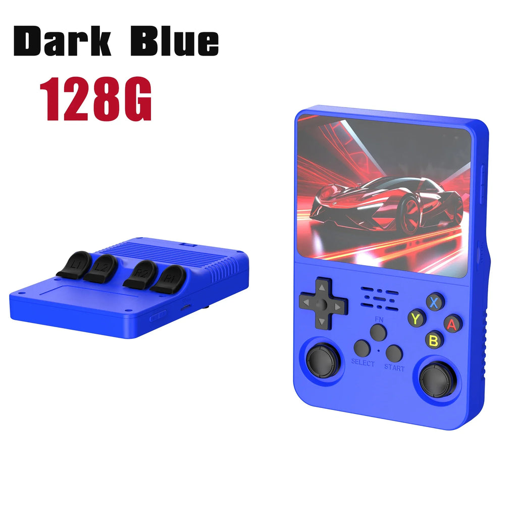 BOYHOM 256G Open Source R36S Retro Game Console - 3.5" IPS Portable Linux ARKOS Handheld | Best Gaming Gift (64G/128G Options)
