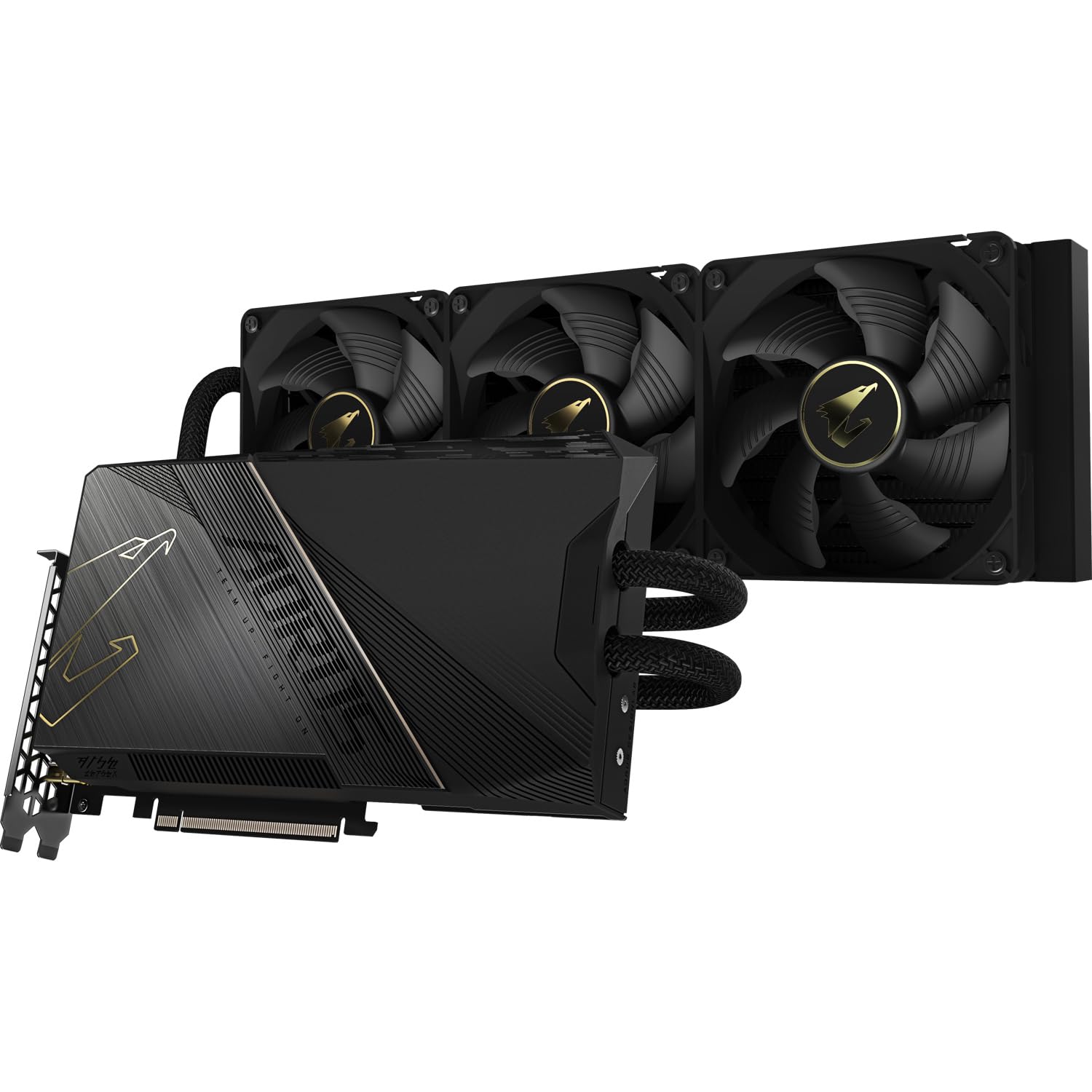 Gigabyte AORUS GeForce RTX 4090 Xtreme WATERFORCE 24G Graphics Card, WATERFORCE All-in-one Cooling System, 24GB 384-bit GDDR6X, GV-N4090AORUSX W-24GD Video Card