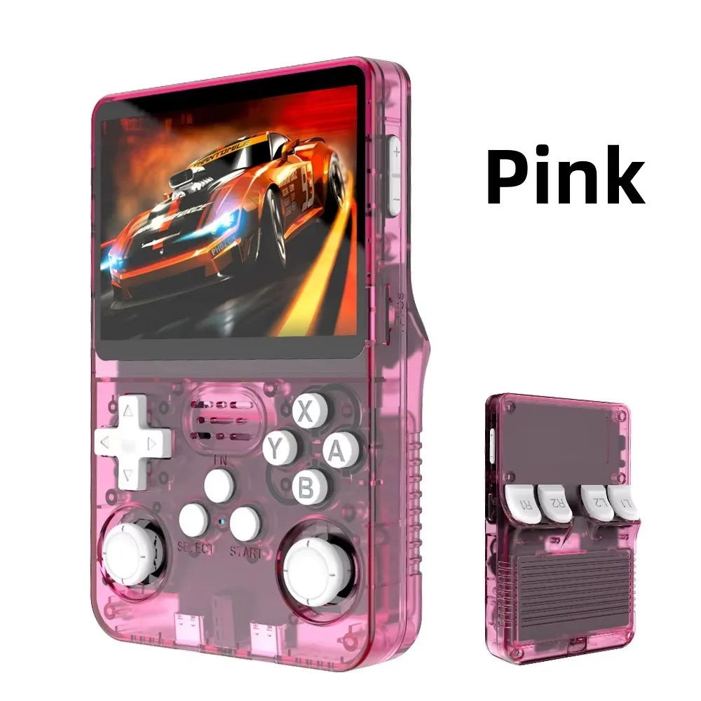 BOYHOM 256G 128G R36S Retro Handheld Game Console Linux System 3.5 Inch IPS Portable Pocket Player 64GB Video Gaming Kids Gifts