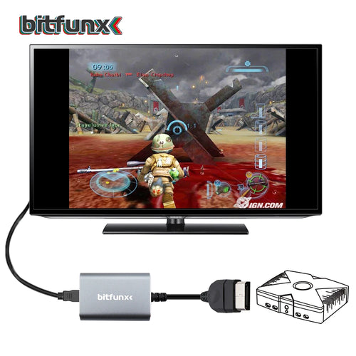 Bitfunx HDMI™ Adapter for XBOX Classic Retro Gaming Consoles HD Cable Accepts 5.1 Dolby Digital Surround Sound