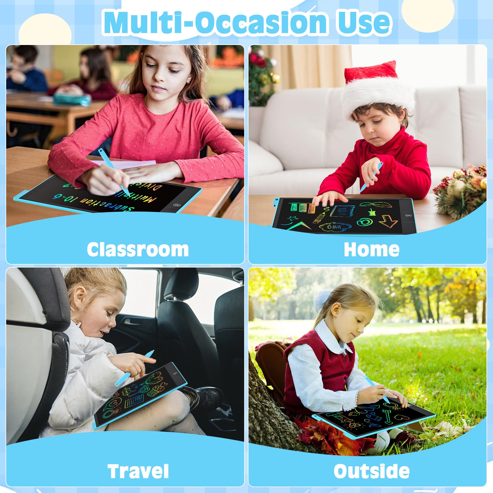 cimetech LCD Wirting Tablet Doodle Board for Kids Toys
