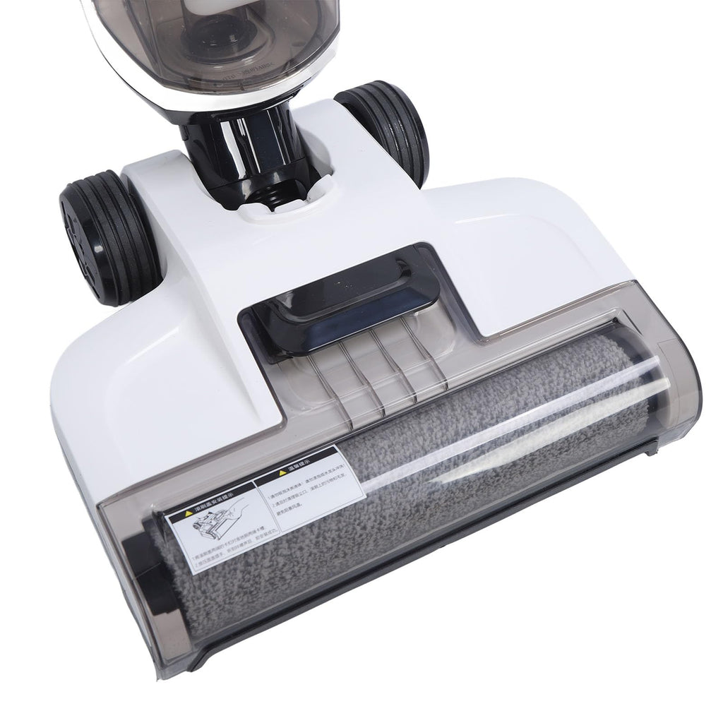 Cordless Self Wet Dry Vacuum Cleaner for Multi Surface LED Display US Plug White, All in One Upright Carpet Vacuum Cleaner for Home Use