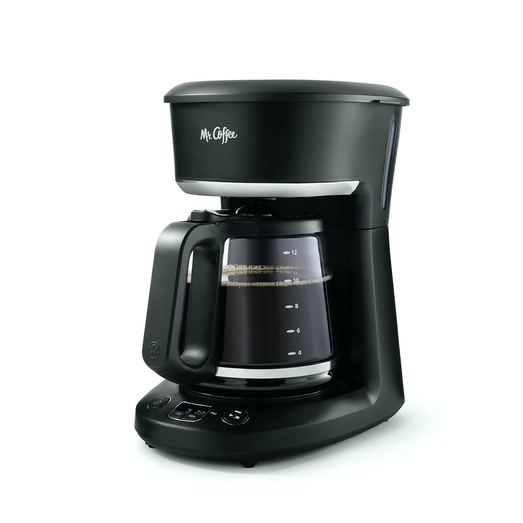 Mr. Coffee Coffee Maker, Programmable Coffee Machine with Auto Pause and Glass Carafe