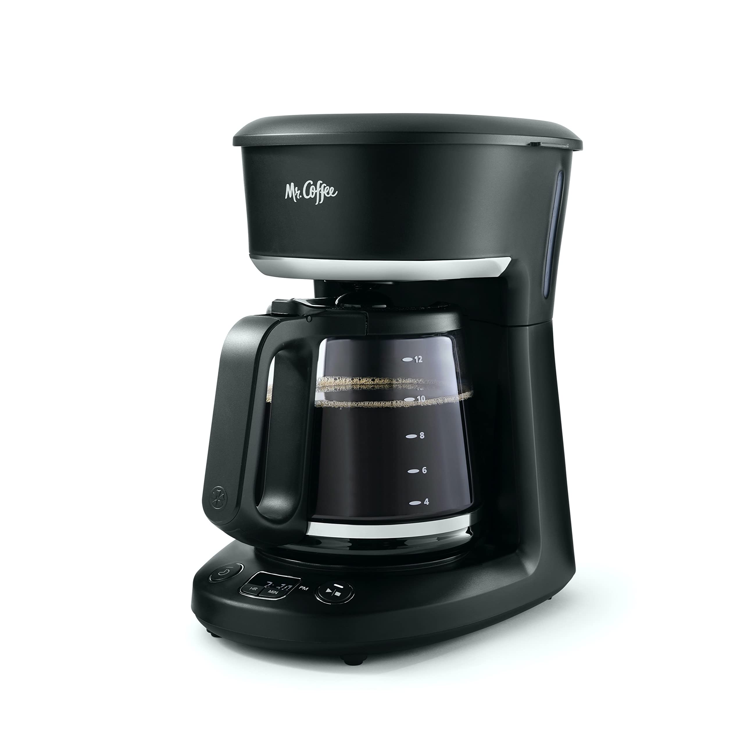 Mr. Coffee Coffee Maker, Programmable Coffee Machine with Auto Pause and Glass Carafe
