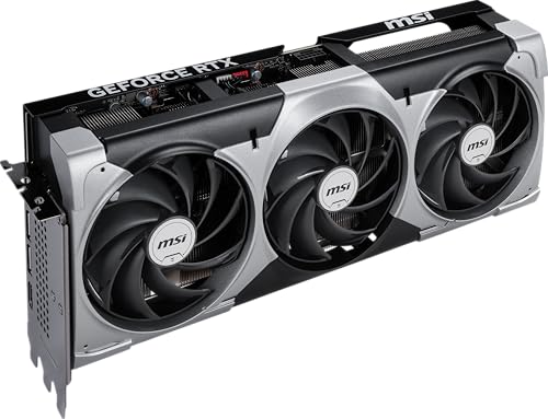 MSI Gaming RTX 5090 32G Ventus 3X OC Graphics Card (32GB GDDR7, 512-bit, Extreme Clock 2452 MHz, DisplayPort x3 2.1a, HDMI 2.1b, NVIDIA Blackwell Architecture)