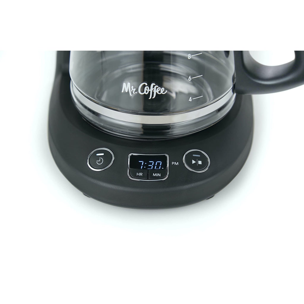 Mr. Coffee Coffee Maker, Programmable Coffee Machine with Auto Pause and Glass Carafe