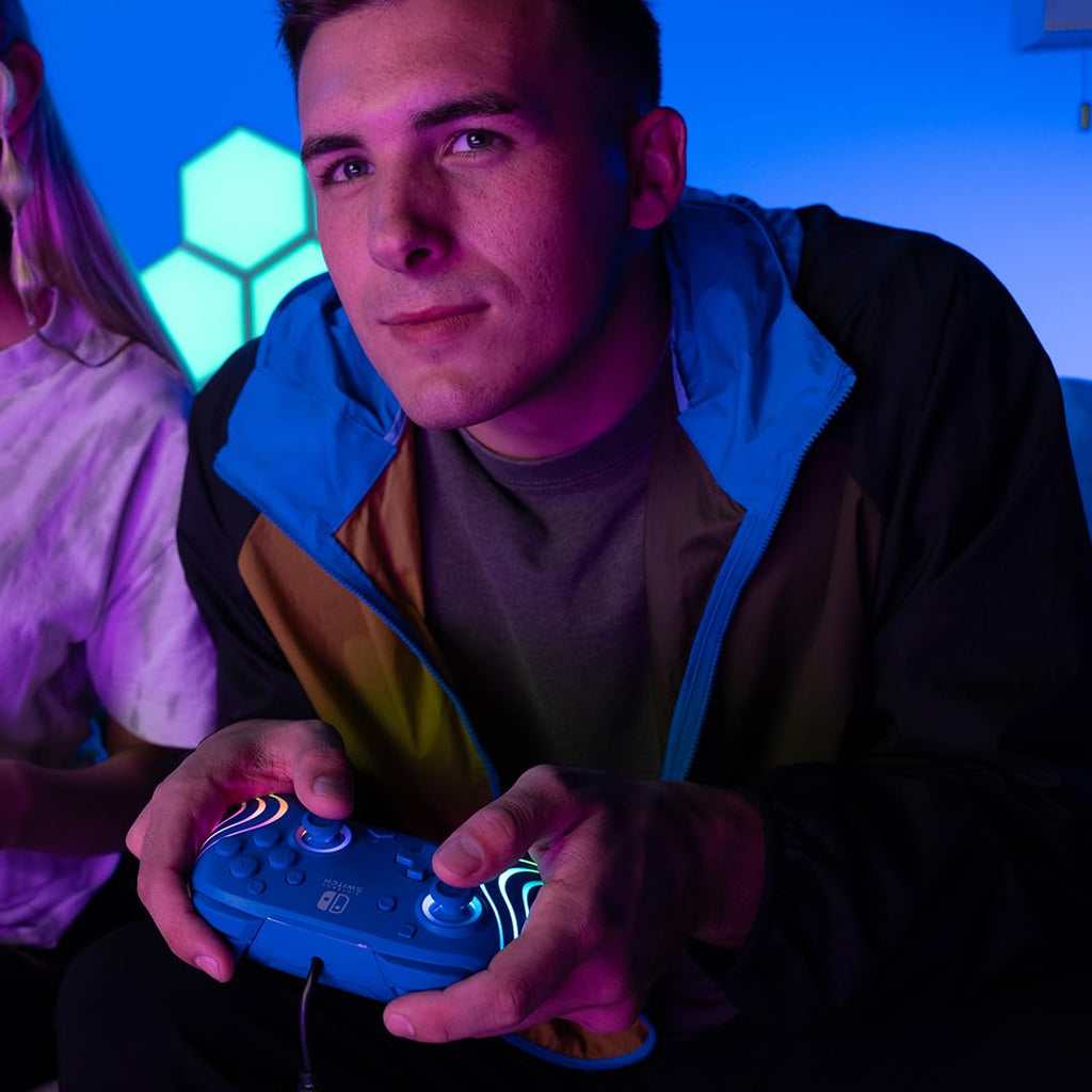 PDP Afterglow Wave Wireless Pro Controller for Nintendo Switch
