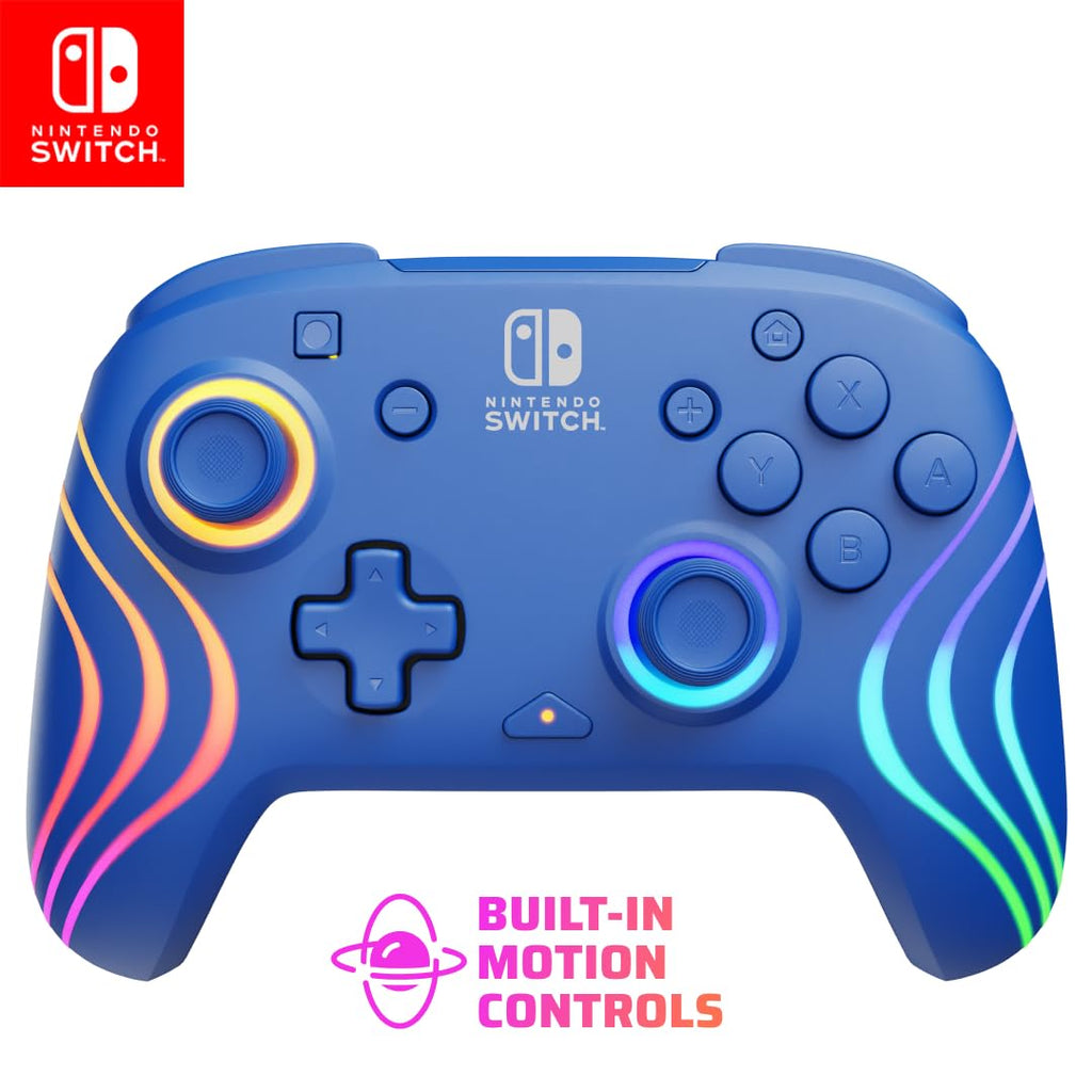 PDP Afterglow Wave Wireless Pro Controller for Nintendo Switch