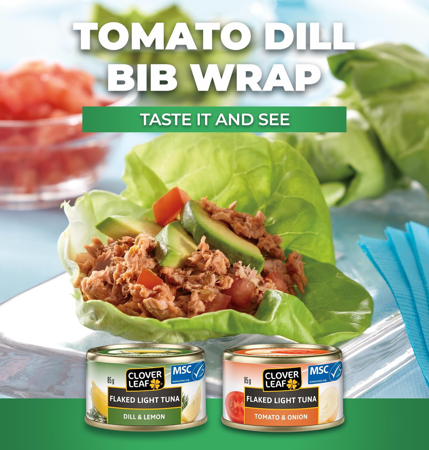 Clover Leaf Flake Light Tuna - 85g, 24 Count - Flavoured Canned Skipjack Tuna - High In Protein - 15g Of Protein per 85g Serving